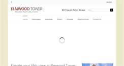 Desktop Screenshot of elmwoodtower.com